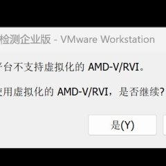 开启虚拟机提示(此平台不支持虚拟化)电脑不支持虚拟化解决方法